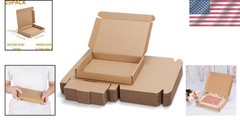 Lightweight Brown Mailer Boxes – 25 Pack, Perfect for Gifts or Shipping