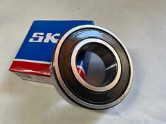 (2 Pack) 6206-2RS SKF C3 2 Shielded Rubber Ball Bearing 30mmx62mmx16mm NEW ITALY