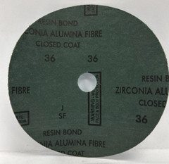 UNBRANDED RESIN BOND ZIRCONIA ALUMINA FIBRE CLOSED COAT DISC 36 GRIT LOT OF 21