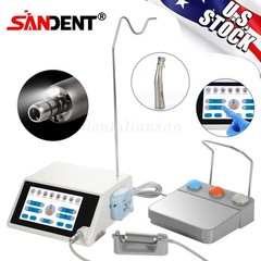 US Dental LED Implant Motor Surgical System Touch Screen+Contra Angle