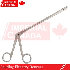 Spurling Pituitary Rongeur 10″ Shank Straight 4×10 mm Cup Jaws Stainless OP-078