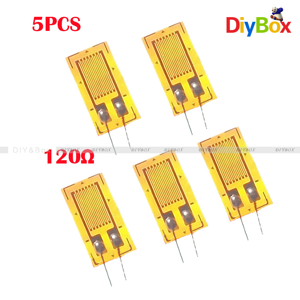 5PCS 120Ω ohm Foil Strain Gauge for Weighing Sensor Pressure Transmitter 120Ω