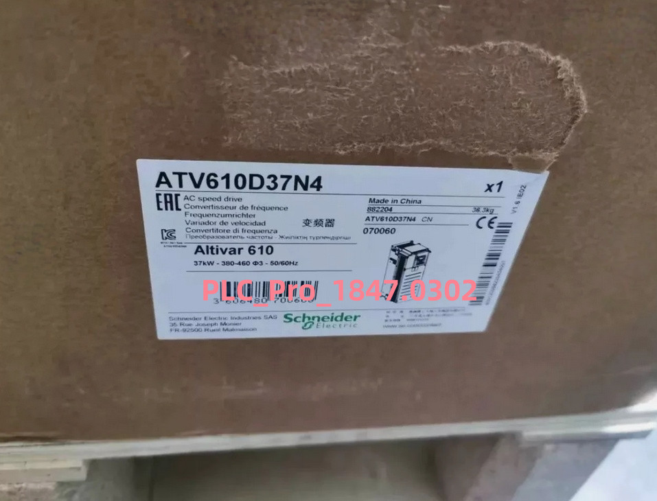 ATV610D37N4 1PCS Brand New for Schneider ATV610D37N4 Warranty 12 months