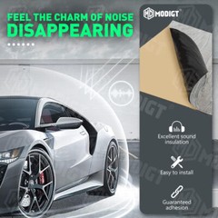 Self-adhesive Fireproof Sound Deadener Heat Insulation Mat For Car Hood Engine
