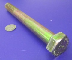Cap Screw Bolt, PT, GRADE 8 Yellow Zinc Chromate 3/4″-16 x 7.00″ Length, 1 Pc