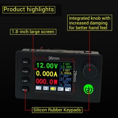 SK150C CNC Buck-Boost DC Adjustable Voltage Regulator Power Supply Module 1.8-in
