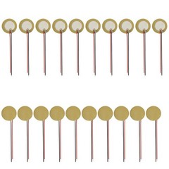 20 Pack 20mm Piezo Discs with Leads, Acoustic Transducer Microphone Piezo Pic…