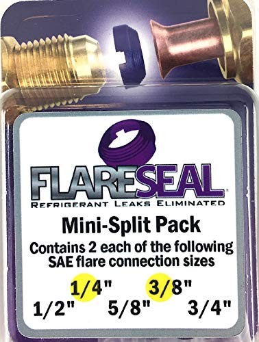 FlareSeal® Model MSP-0406 Leak Free SAE Flare Connections – 0.25 Inch, Brass