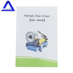 Hose Crimper High Pressure Hydraulic Hose Crimping Machine With 8 Sets Dies