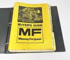 Vintage Massey Ferguson Manual MF300 Crawler Loader & Buyers Guide As Is Read