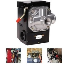 ❤️ 4 Port 95-125 PSI Universal Air Compressor Pressure Switch Control 1/4″ NPT