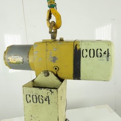 Yale KEL1-10H15S1 1 Ton Electric Hoist 7′ Lift 16FPM 230/460V 3 Phase
