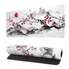 Japanese Cherry Blossom Gaming Mouse Extended-27.6×11.8 Inch,