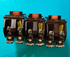 Wadsworth A220N 20 Amp 2 Pole 2P Type A METAL FOOT Circuit Breaker A220 WA220