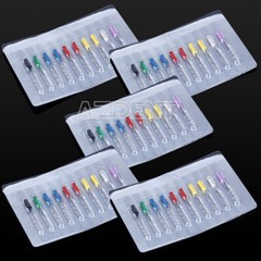 Dental Endodontic Barbed Broaches Root Canal Needles Files 25mm