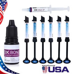 Dental Light Cure Composite Resin Etching Adhesive Kit/ Heater/Curing Light Lamp