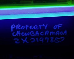 BLACKLIGHT GLOW Permanent INVISIBLE INK UV Black Light SECURITY MARKER Spy Pen