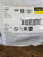 Viega 79290 ProPress 2″ Male Adapter. 2″x2″ PxMPT Green Dot NEW IN BAG