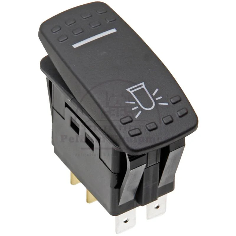 Rocker Switch for Massey Ferguson 5410-5480, 4 Blade Terminals