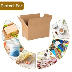 Corrugated boxes, can be used for storage, mailing; Multiple sizes available