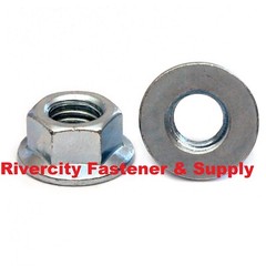 M6-1.0 JIS Flange Nuts Small Hex M6x1.0 Nut 6mm x 1.0 Smooth Flange 10.9