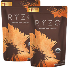 2Pack Ryze Mushroom Coffee Organic New 30 SERVINGS (FREE SHIPPING)