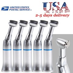 Dental Push Button Low Speed Contra Angle Handpiece Fit NSK E-type Motor YAD