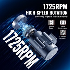 VEVOR 2HP Electric Motor 1725RPM AC 115V/230V 56C Frame 1-Phase 5/8″ Keyed Shaft