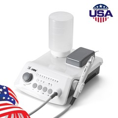Dental Delivery Unit Air Compressor Rolling Cart +Curing Light+Ultrasonic Scaler
