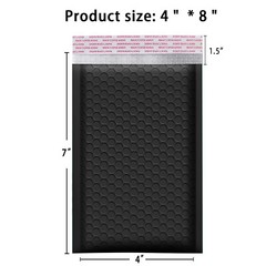 4×8（4×7） Poly Bubble Mailers Shipping Mailing Padded Bags Envelopes Self Seal