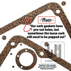 Governor Housing Gasket Fits Farmall A B C 100 130 200 Super A Tractors 45875D
