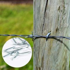210 PCS U Fence Staples – Galvanized U Shaped Nails Heavy Duty Staples Fencing S