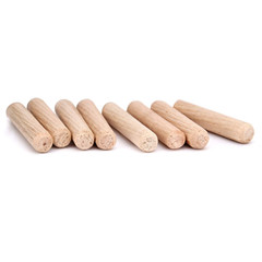 1000 PCS 5/16″ X 1 1/2″ Wooden Dowel Pins, Straight Dowel Rods Made of Hard Wood
