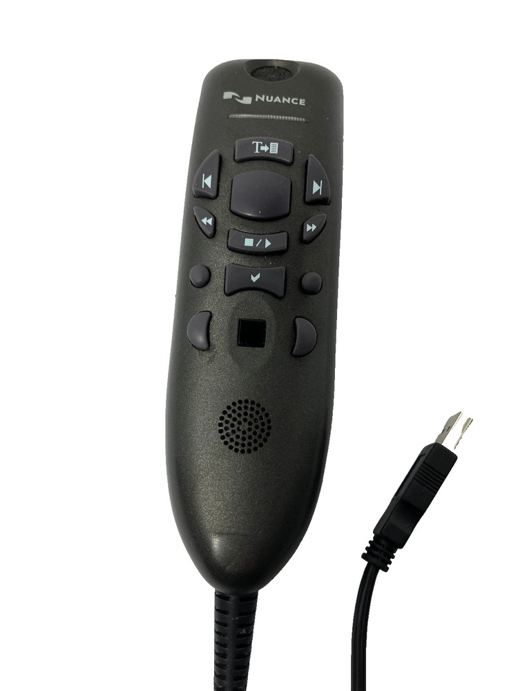 NUANCE POWERMIC III Handheld USB Dictation Microphone 0POWM3N9 9ft