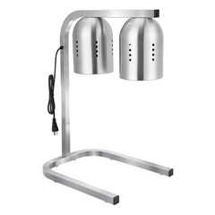 Commercial Food Heat Lamp with 500W Bulbs for Food Restaurant Kitchen