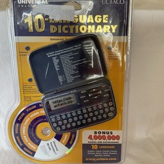 Ectaco ML320 Universal Translator 10 Languages Dictionary & Organizer NEW Boxed