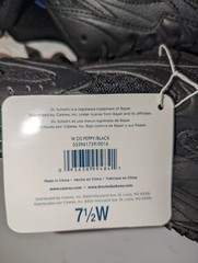 NWT! DR SCHOLL’S Black Careers Peppy Gel Insole Slip Resistant Work Shoe sz 7.5W