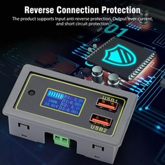 12V 24V Dual USB DC LED Digital Display Car Automotive Voltmeter Battery Monitor