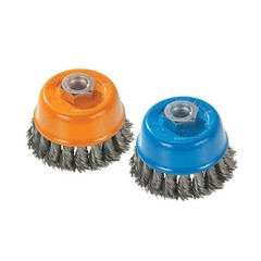 Walter 13G504 5 x 0.62 in.-11 Carbon Steel Knot-Twist Wire Cup Brush