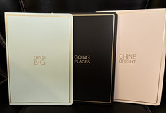 Lot of 2- Off ice Depot-3 pack of Journals, 40 pages each