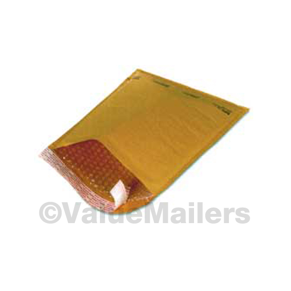 100 #00 5×10 KRAFT BUBBLE MAILERS PADDED ENVELOPES #00