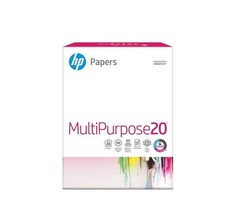 HP Multipurpose Paper, 500 Sheets , Letter ,8.5 x 11 in, HPM1120R.