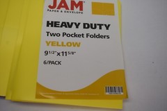 Jam Paper & Envelope Heavy Duty 2 Pocket Folders 9.5×11-5/8″ 18 Pack Multi Color