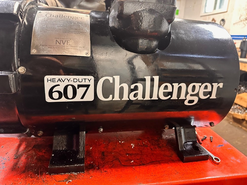 “REMANUFACTURED” National Vacuum Equipment NVE 607 Challenger Vacuum Pump