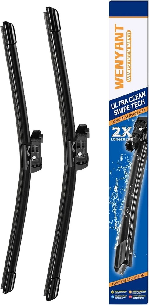 Wenyant 24”/19” Windshield Wipers Compatible with Volkswagen VW Jetta 2011-2023