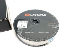 LabelTac LT102HP Pro Model High Perf. 10 Year Vinyl Label Supply 1″ x 150′ Roll