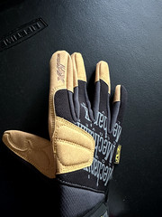 MECHANIX WEAR PP4X-75-008 Mechanics Gloves,Black/Tan, Size Large,PR 56KH67
