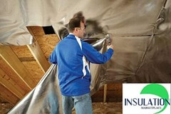 SmartFOIL- 4ft x 250ft Industrial Radiant Barrier 1000 sq ft roll Aluminum