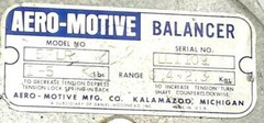 Aero-Motive 5FLR Tool Retractor Balancer 0-4-2.3 Kg