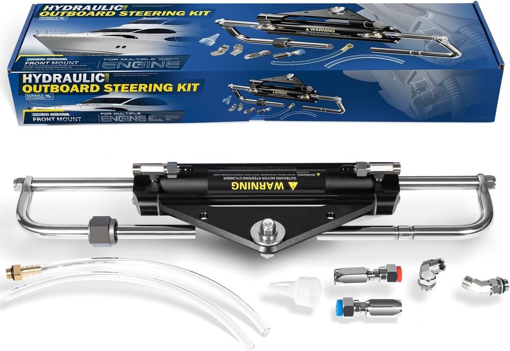 Hydraulic Steering Kit for Yamaha 150HP Outboard Replaces Seastar HC4645H
